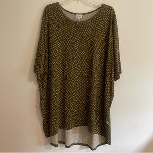 Green LuLaRoe Irma Top - NWOT Size 3XL